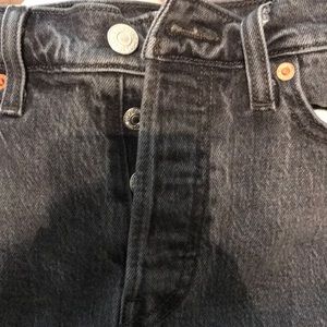 Levi’s waterless black jeans